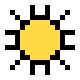 Sun icon